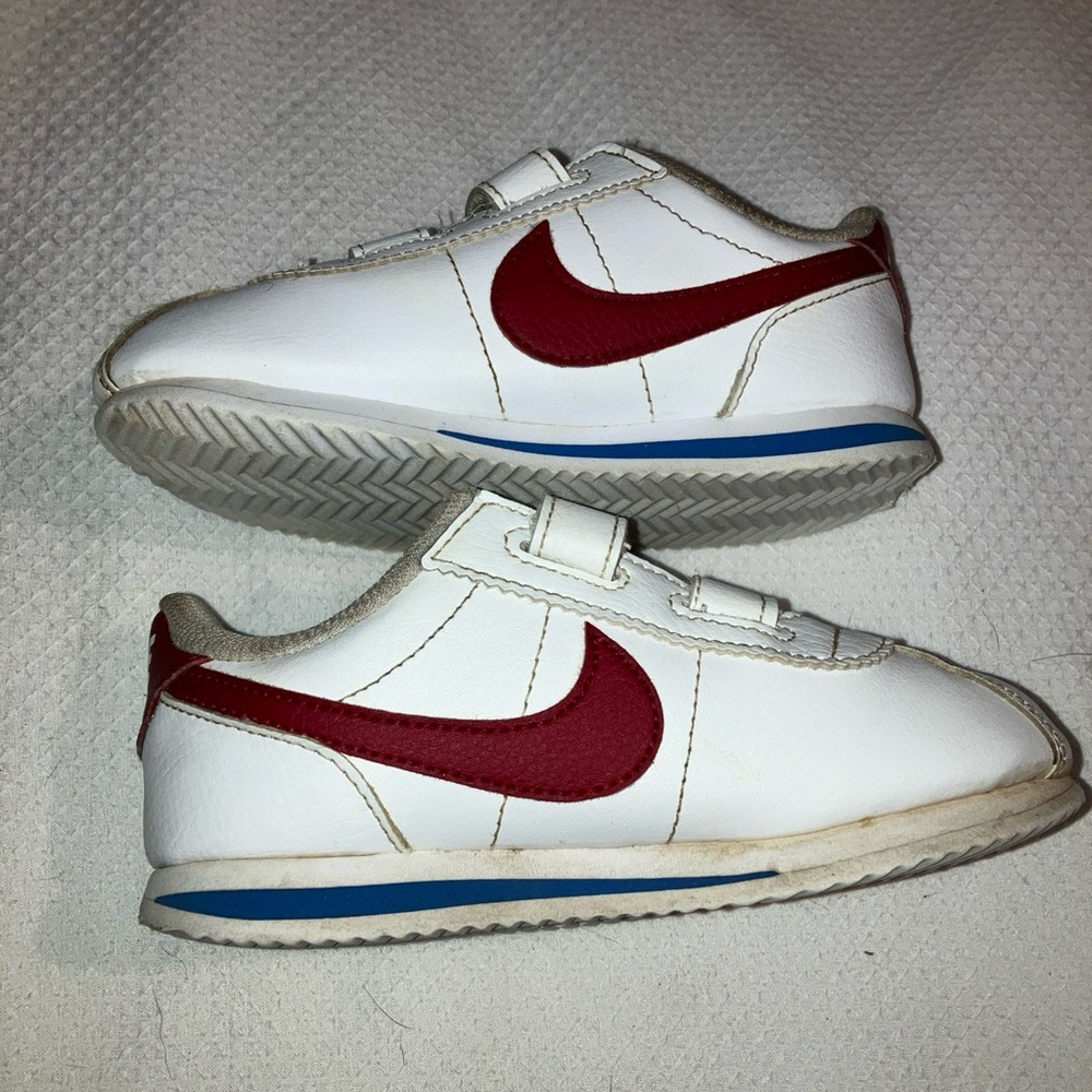 Nike Cortez Basic SL Forrest Gump (TD) Toddler 10C 904769-103 - Picture 3 of 7